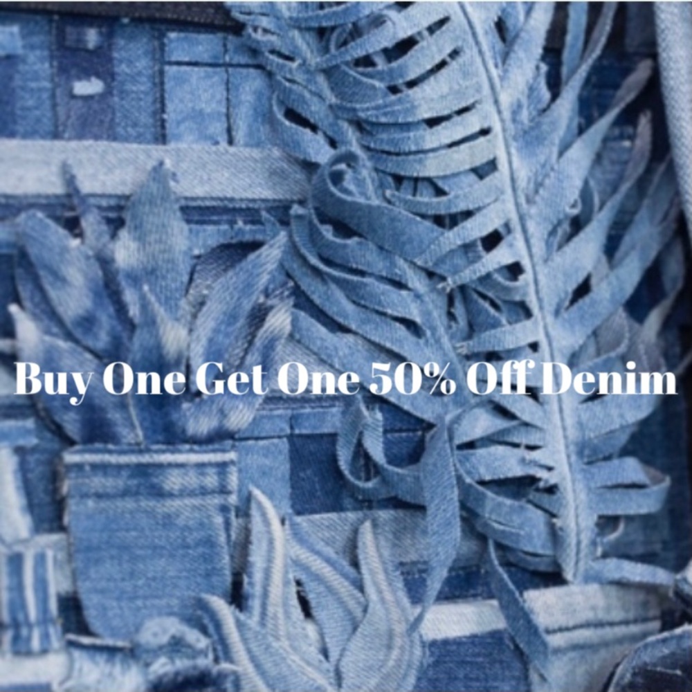 Buy One Get One 50% Off Denim